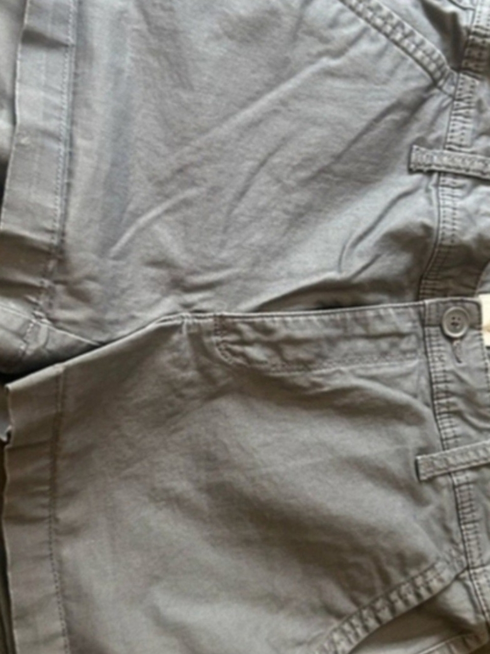 a new day Women's Gray Chino Shorts